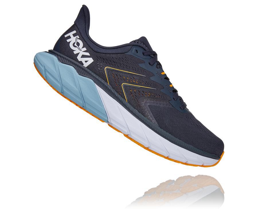 Tenis Hoka One One Hombre Azul Marino - Arahi 5 - VCXU29357